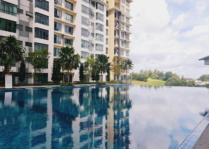 New! 4-7Pax 2Bedrooms Condo Near Mount Austin Jb